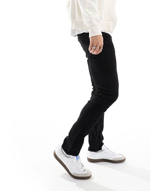 Only & Sons White Loom Slim Fit Jeans for men