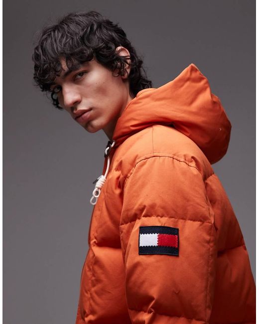 Tommy Hilfiger Red Square Baffle Down Parka for men