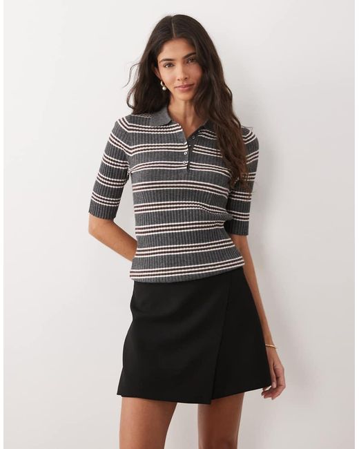 Mango Black Mini Skort