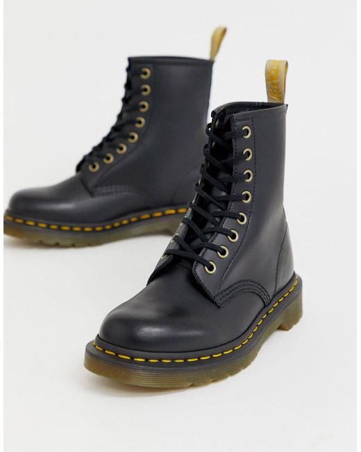 black vegan doc martens