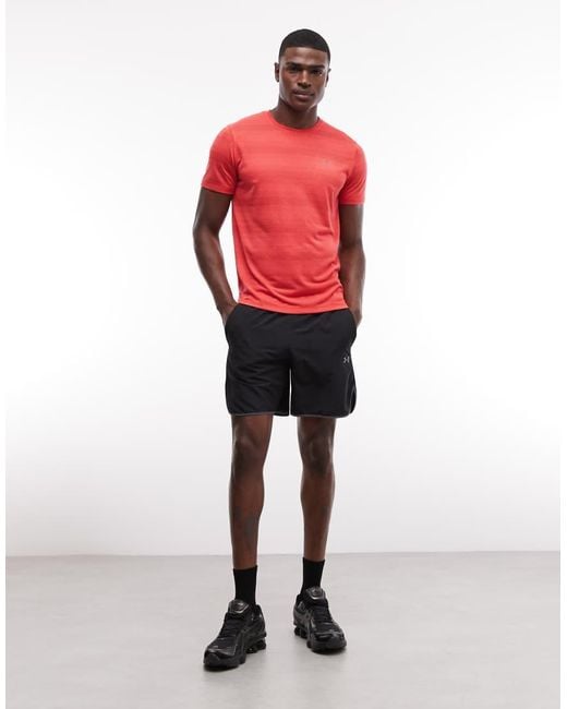 Under Armour Red Velociti Short Sleeve T-Shirt for men