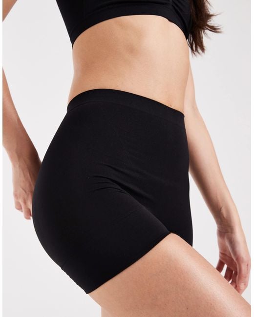 Perfect Secrets Black Medium Shaper Short