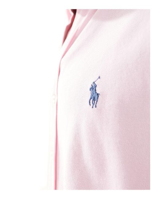 Polo Ralph Lauren – pikee-hemd in Pink für Herren