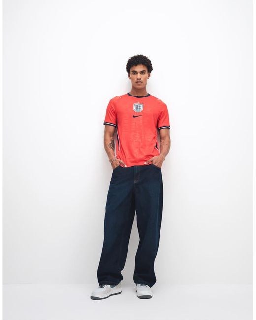 Nike Football Red Nike England World Cup 26 Away Jersey for men
