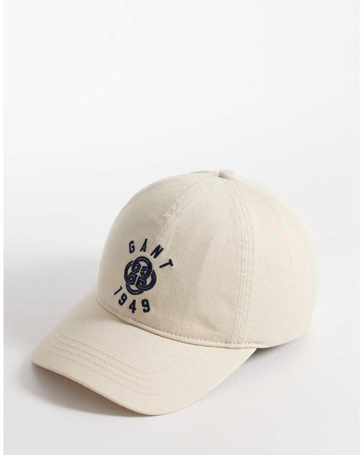 Gant Natural 1949 Logo Baseball Cap