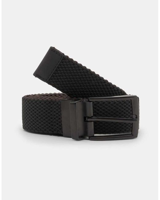 Pull&Bear Multicolor Reversible Stretch Belt for men
