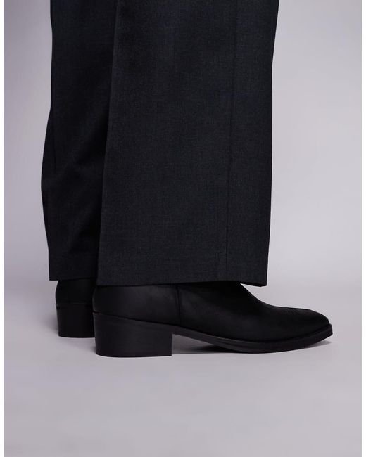 ASOS Blue Cuban Boot for men