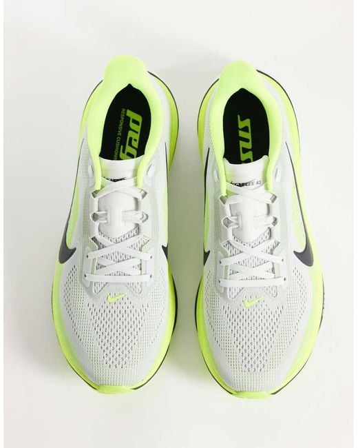 Nike Green Air Zoom Pegasus 42 Trainers for men