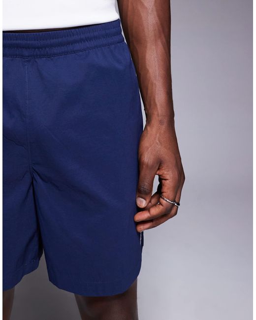 The North Face Blue Class V Pathfinder Logo Shorts for men
