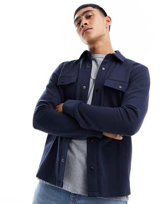 Homme - surchemise SELECTED pour homme en coloris Blue