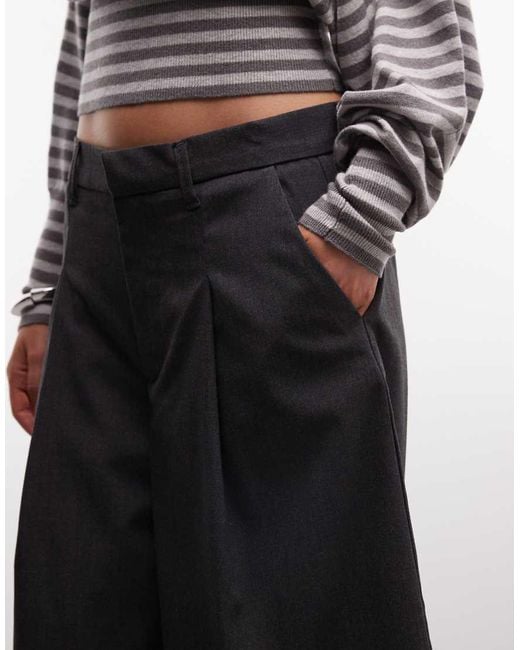 Collusion Gray Unisex Tailored Jort