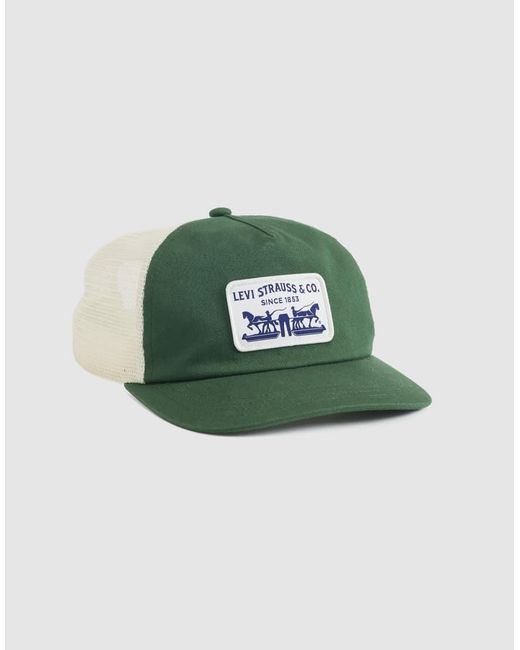 Levi's Green Presidio Trucker Cap for men