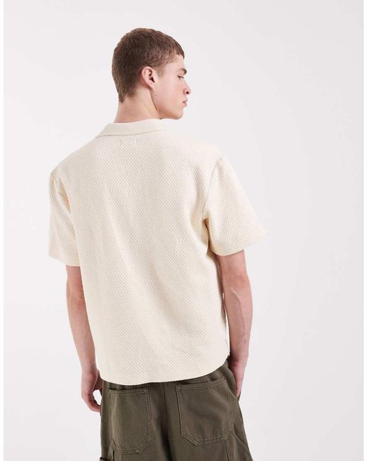 Wrangler Natural Short Sleeve Sweater for men