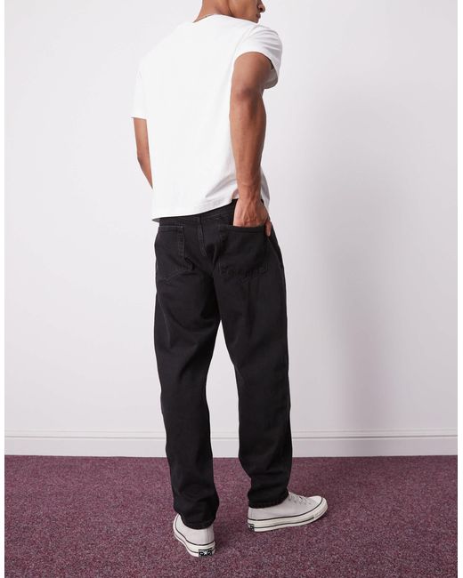 Ray - jean décontracté coupe fuselée Weekday pour homme en coloris White