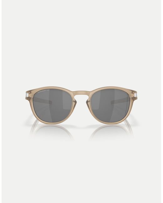 Oakley – latchTM introspect collection – runde, polarisierte sonnenbrille in Gray für Herren