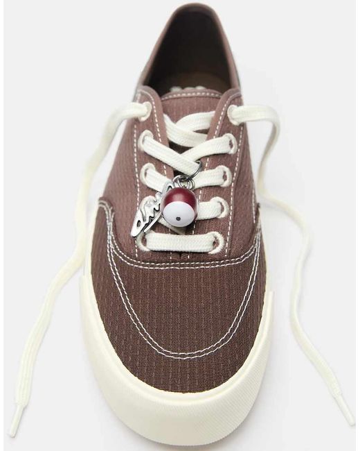 Pull&Bear White Canvas Trainer for men