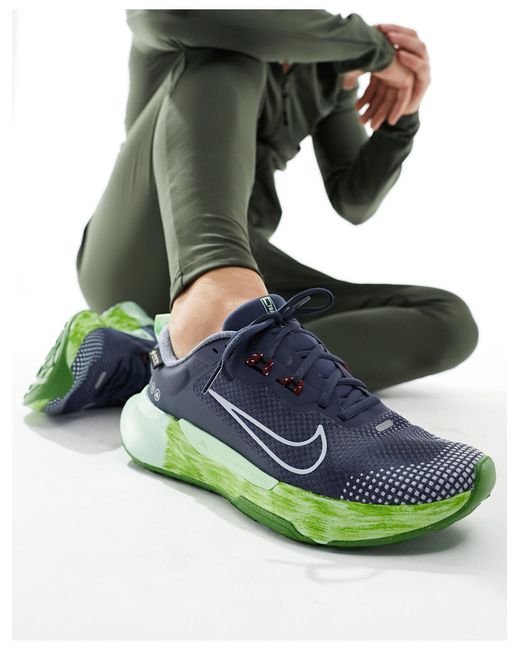 Juniper trail 2 gtx - baskets - et citron vert Nike pour homme en coloris Green