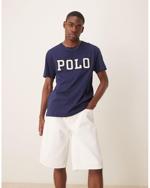 Calvin Klein Blue Relaxed Jorts for men