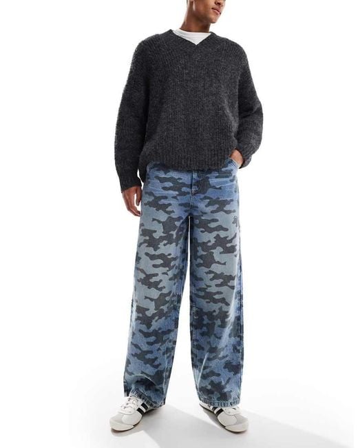 Collusion Blue X007 Xl Baggy Jean for men
