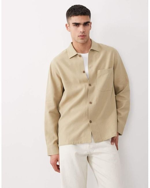 Camicia di ARKET in Natural da Uomo