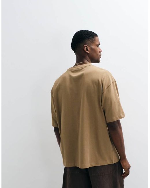 ASOS Black Heavyweight Oversized T-shirt for men