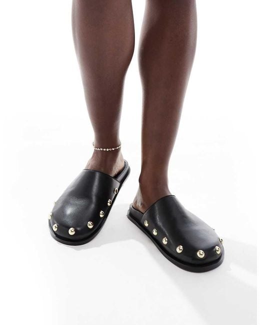 Schuh Brown Teale Clog Mules