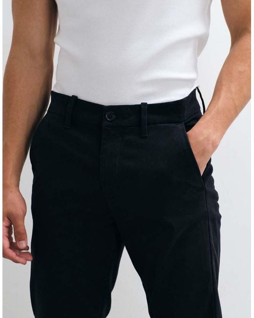 ASOS Black Skinny Chinos for men