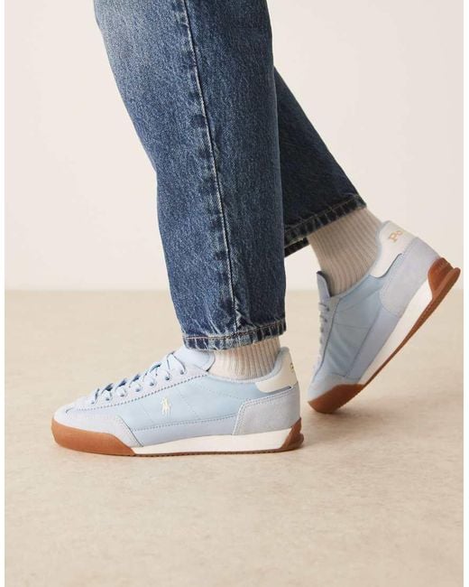 Polo Ralph Lauren Blue Hester Trainer