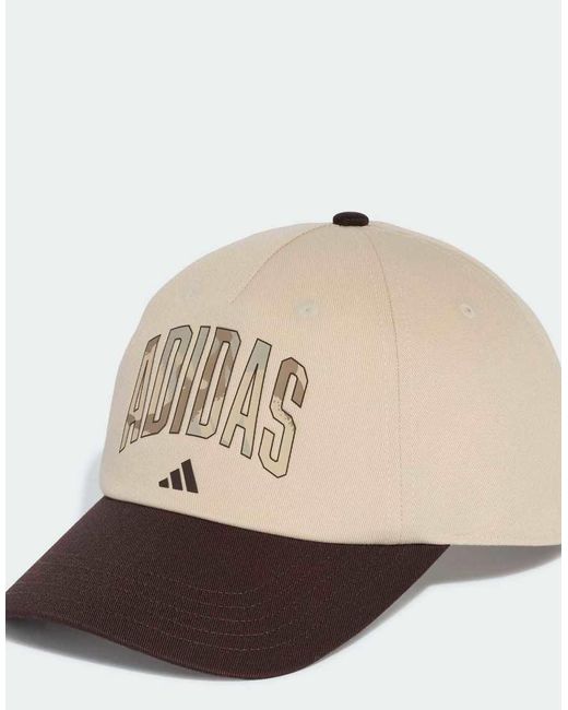 Adidas Originals Natural Camo Graphic Dad Cap