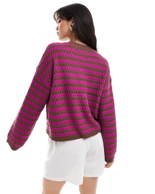 Y.A.S Red Y.a.s Knitted Long Sleeve Top