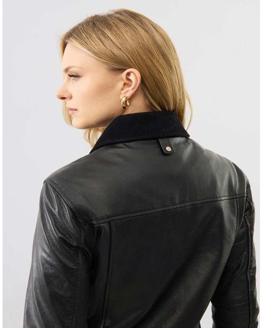 Bolongaro Trevor Gray Real Leather Caris Trucker