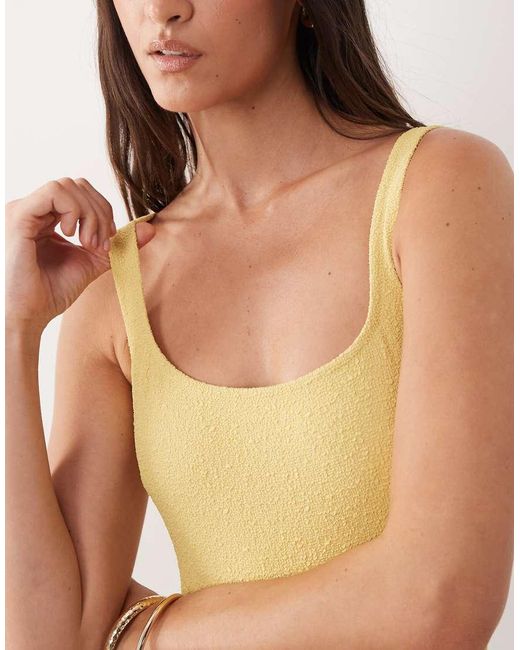 ARKET Natural Crinkle Swimsuit