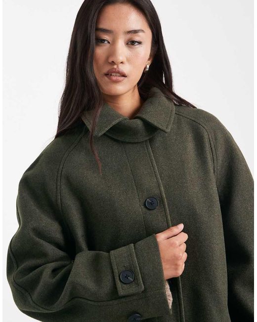 ASOS Natural Longline Car Coat