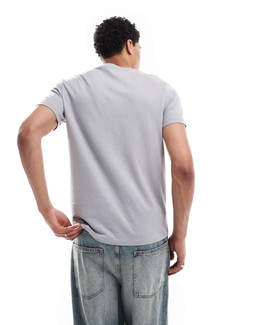ASOS Blue Essentials 2 Pack Crew Neck T-shirts for men