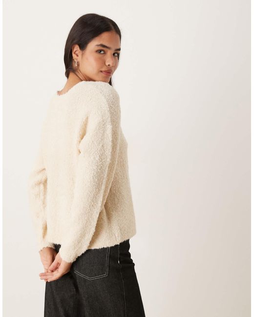 Jdy Natural – locker sitzender pullover