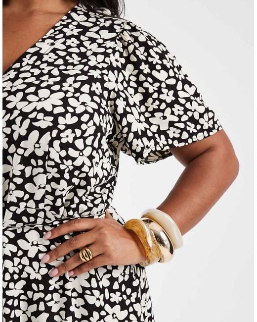Vero Moda Black Buttondown Maxi Dress