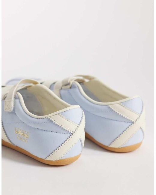 Adidas Originals White Tokyo Mary Jane Sneakers