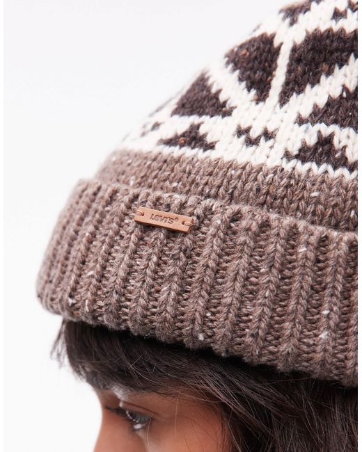 Levi's Black – boho – strickmütze