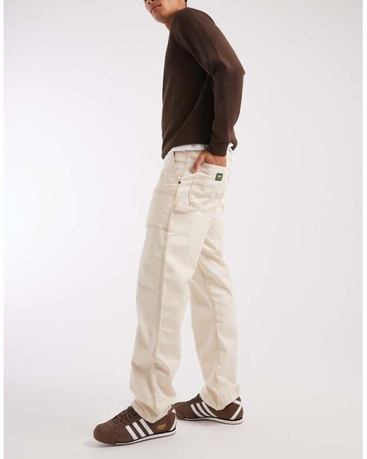 Lee Jeans Natural X Crayola Loose Straight Carpenter Trouser Co-ord for men