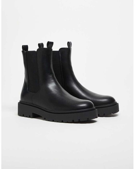 ASOS Gray Chelsea Boots for men