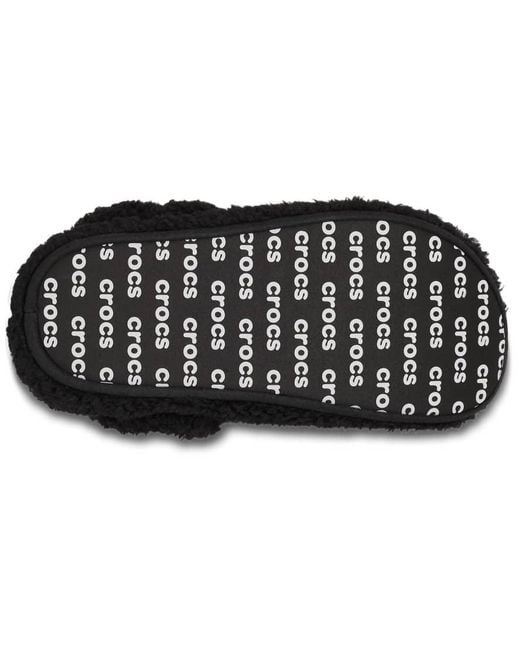CROCSTM Black Classic Cozzzy Slipper