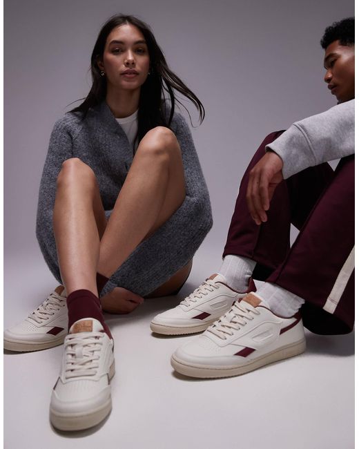 SAYE Red Unisex Modelo '89 Sneakers