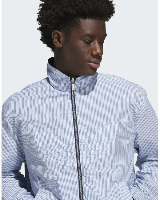 Adidas Originals Blue Firebird Coach Jacket for men