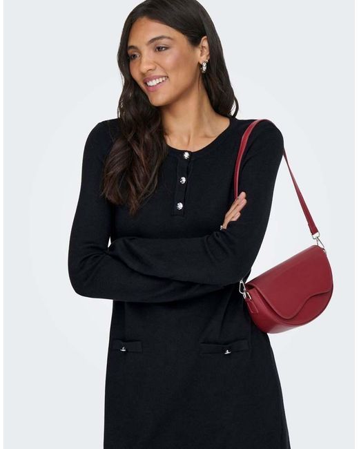 ONLY Blue Knitted Dress