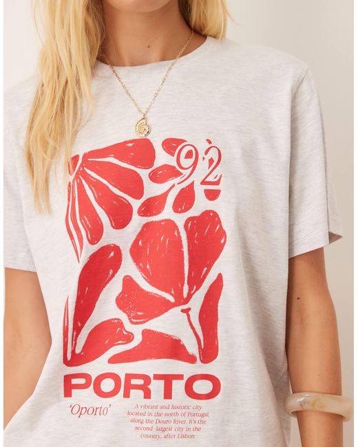 ASOS White – t-shirt