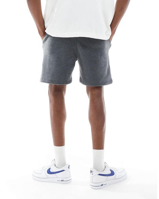 ASOS Blue Towelling Short for men