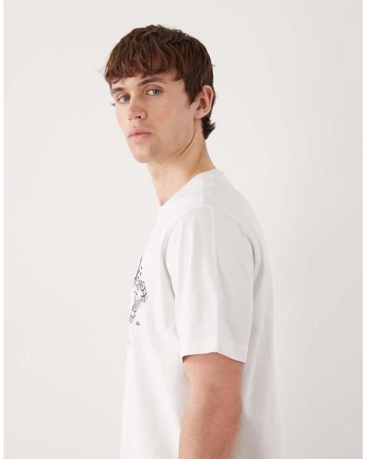 Adidas Originals White Adidas Football World Cup 26 Mascot T-Shirt