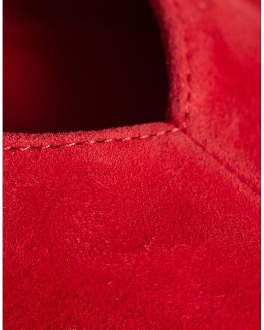 ASOS Red Lawn Premium Suede Ballet Flats