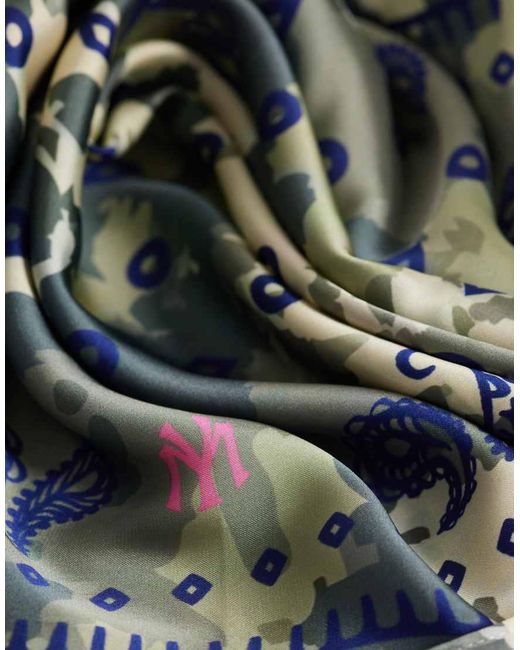Prohibited Blue Camp Camo Scarf