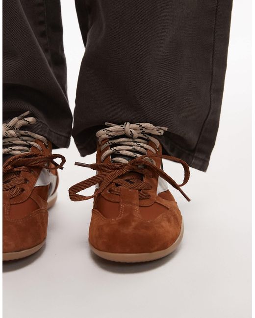 Bronx Brown – park-err – leder-sneaker